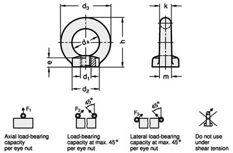 Lifting Eye Nuts DIN 582